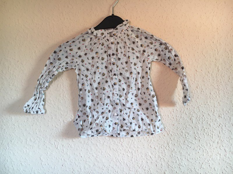 Bluse Katzen, Eulen, Füchse