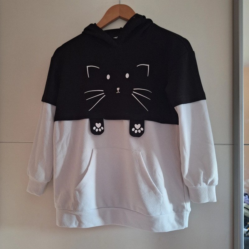 Kapuzenpulli Katze