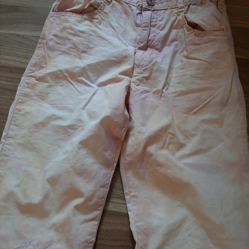 Tie-Die Hose (rosa/gelb)