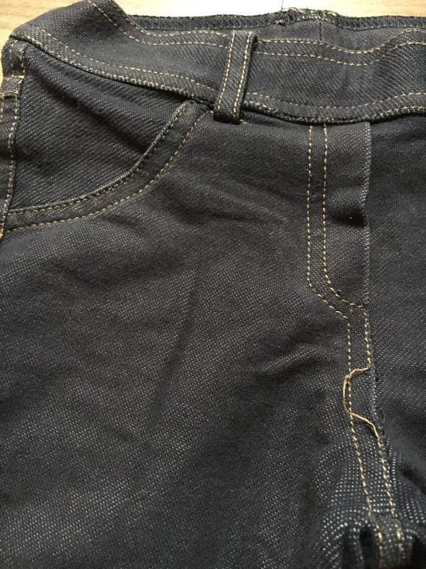 Schwarze Jeggings