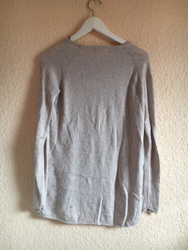 Beiger Feinstrickpulli