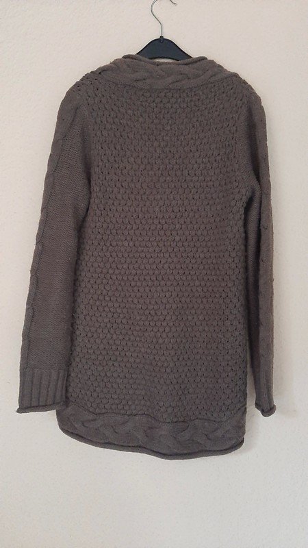 Brauner Strickcardigan
