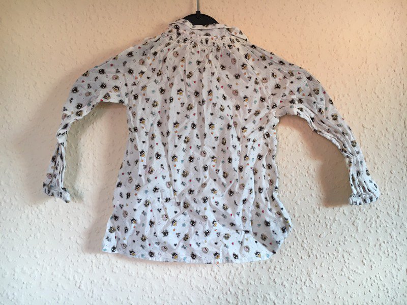 Bluse Katzen, Eulen, Füchse