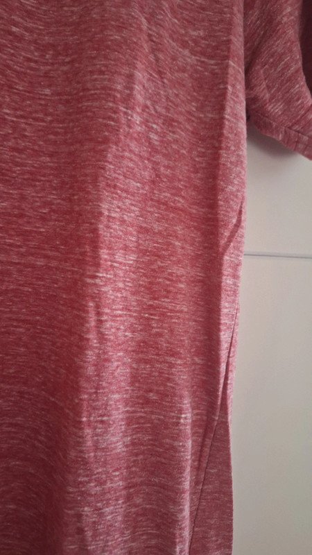 Rot meliertes Shirt