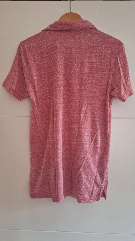 Rot meliertes Shirt