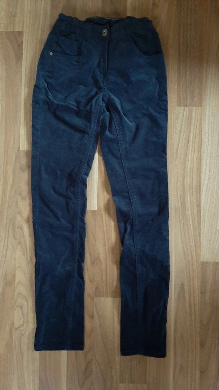 Blaue Hose