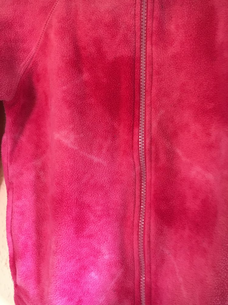 Pinke Fleecejacke (116)