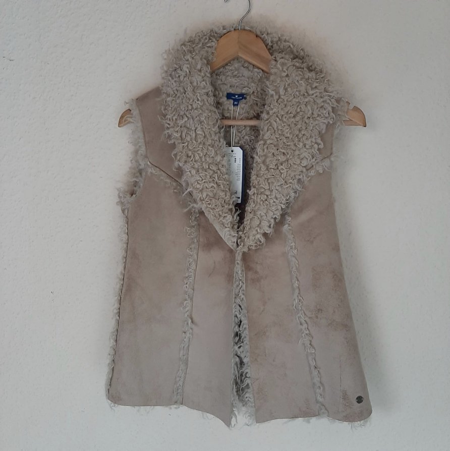 Tom Tailor Fake Fur Weste 