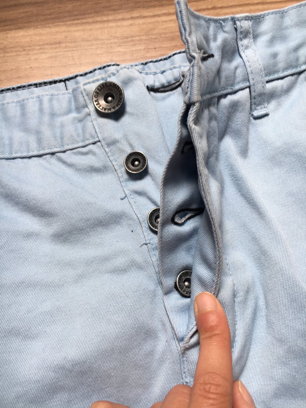 Hellblaue Dr. Denim Jeans (30/32)