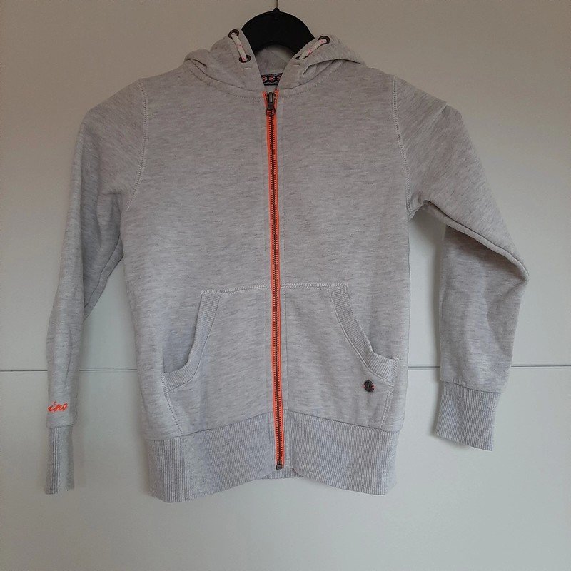 Hellgraue Vingino Sweatjacke
