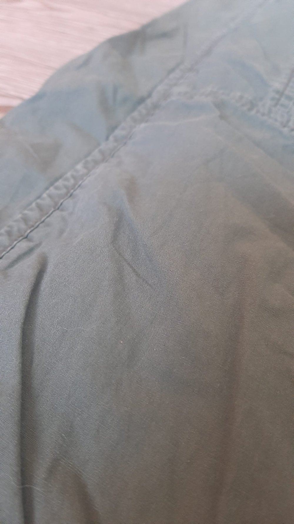 Grüne Stoffhose