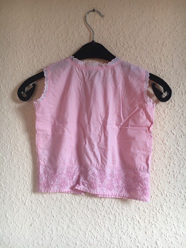 Rosa Bluse mit schönen Details