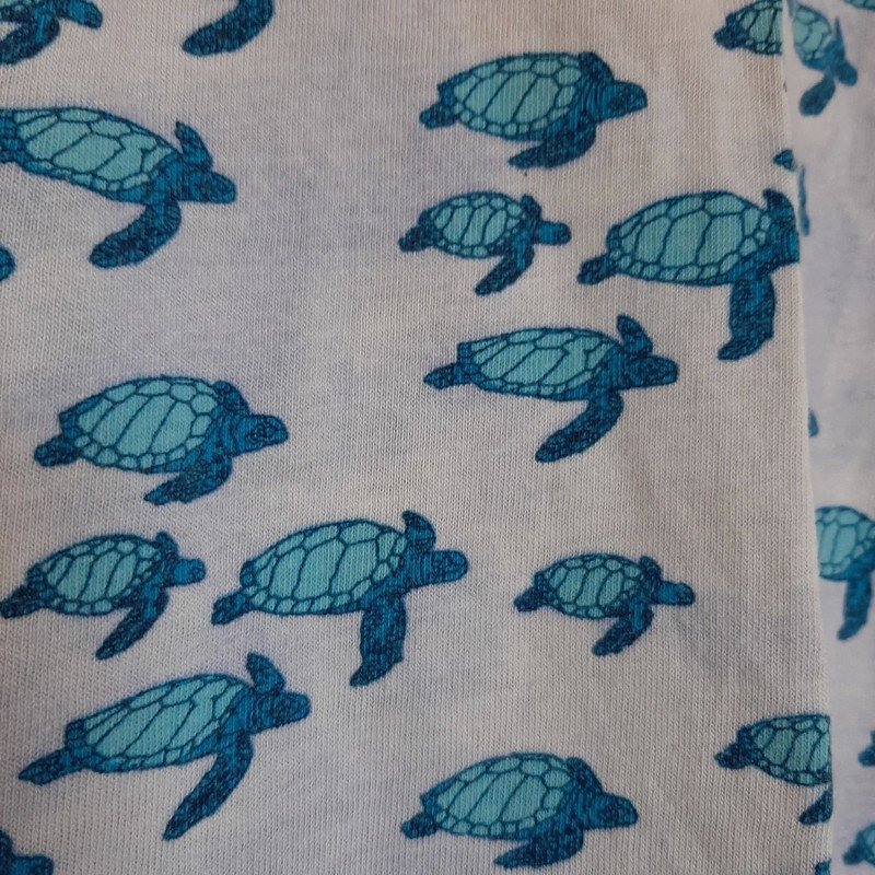 T-Shirt mit Schildkrötenprint