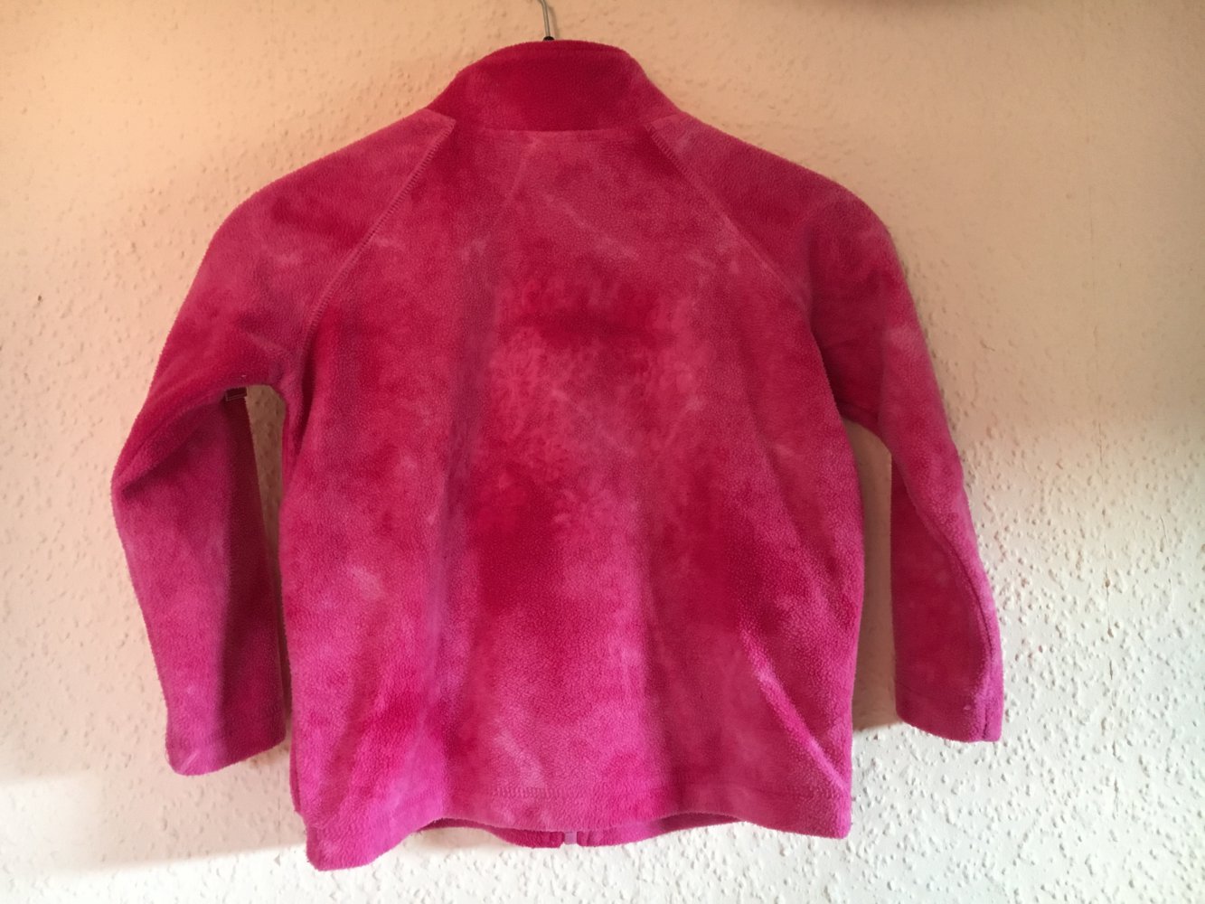 Pinke Fleecejacke (116)