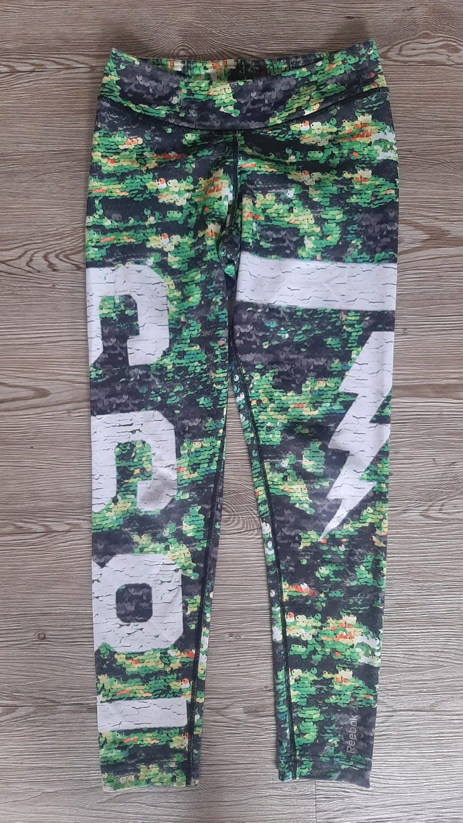 Reebok Yogahose (Pailletten-Look)