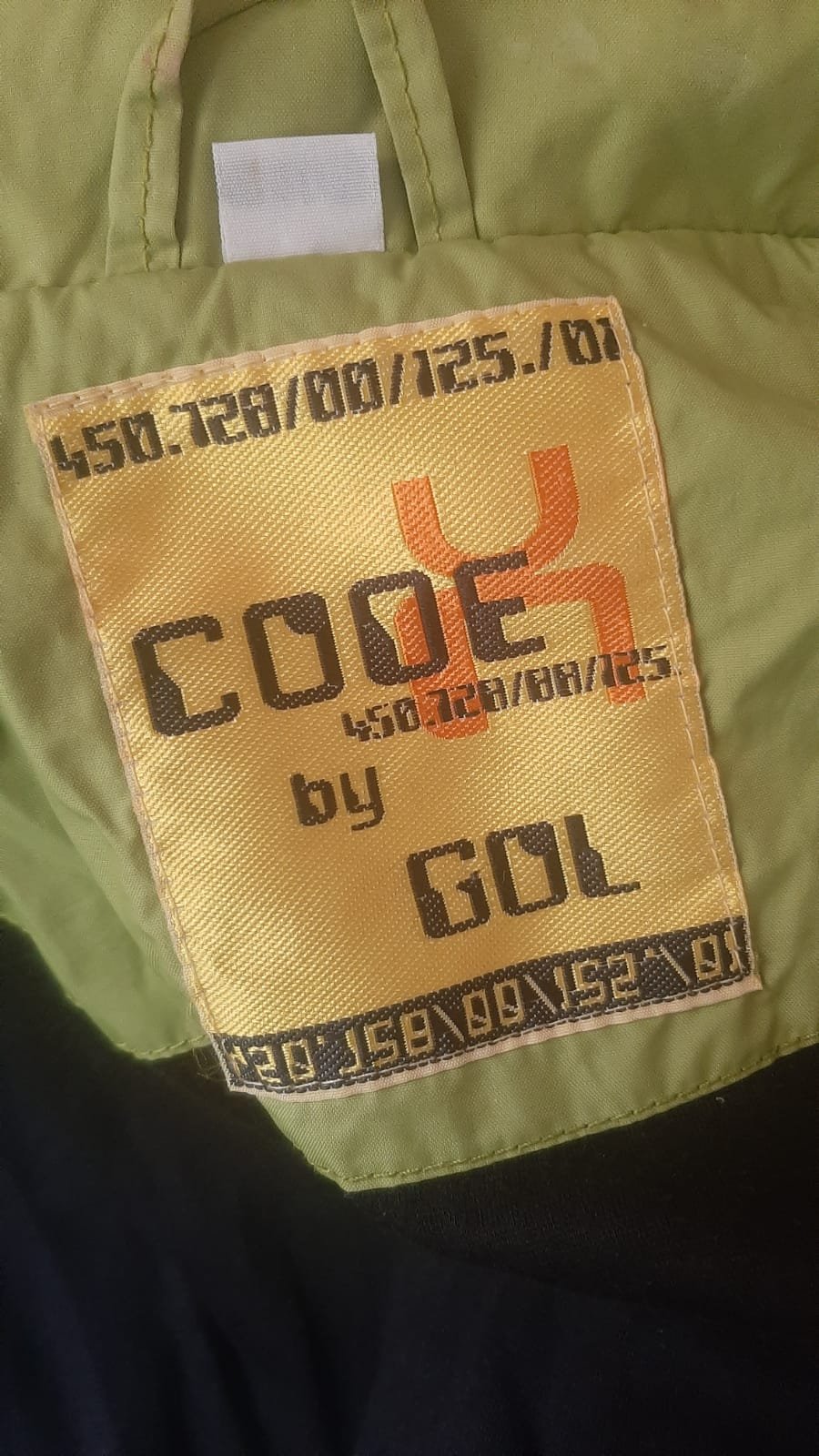 Grüne Vintage Jacke (Mängel)