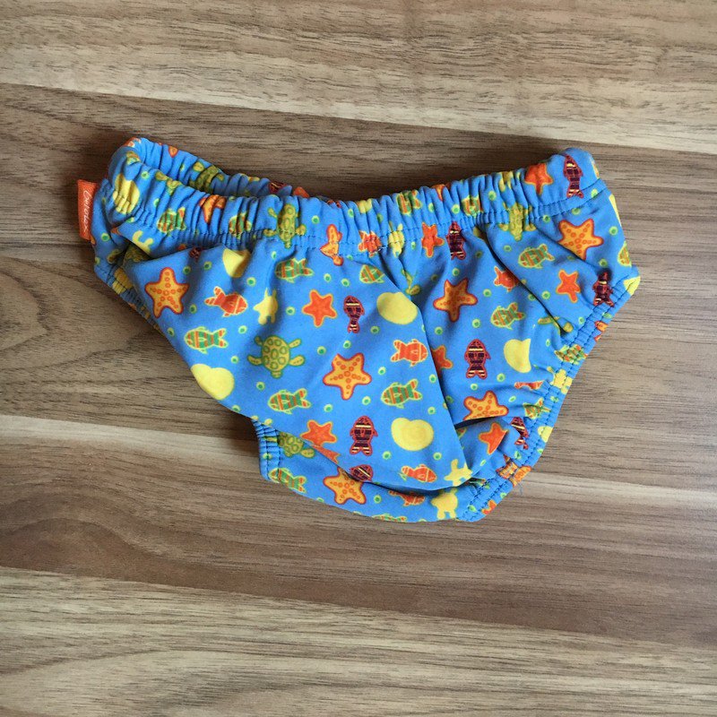 Blaue Badehose (74/80)