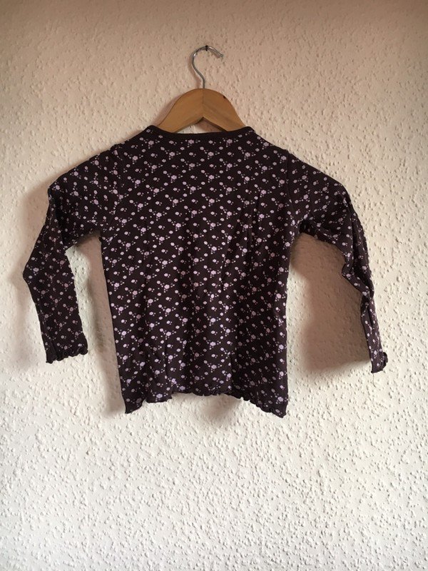Brauner Esprit Pullover mit Blumenmuster