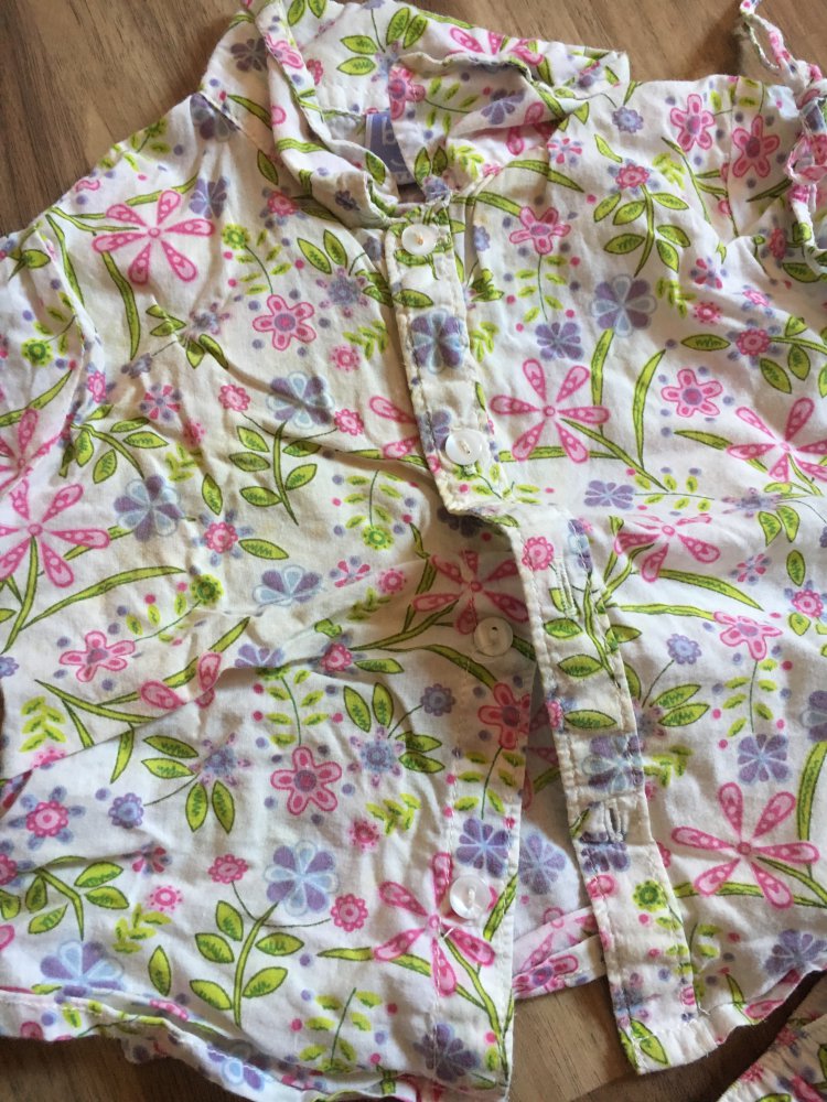 Sommerliches Set Bluse und Rock