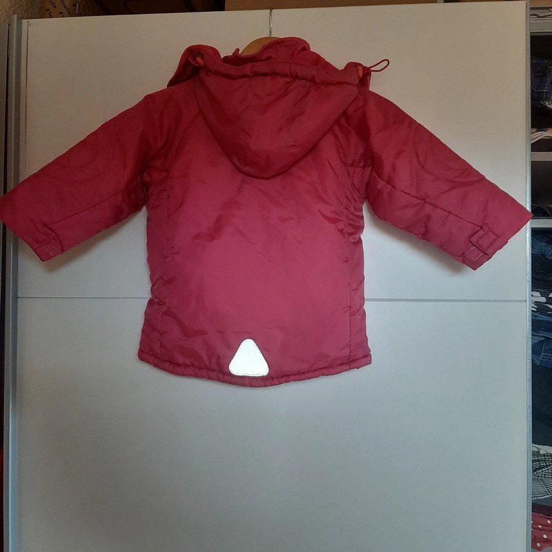Pinke Winterjacke