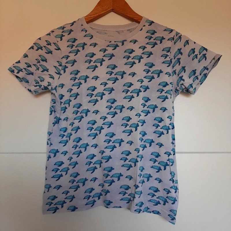 T-Shirt mit Schildkrötenprint