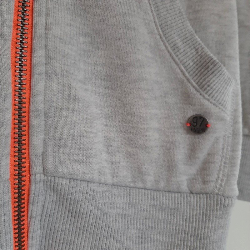 Hellgraue Vingino Sweatjacke