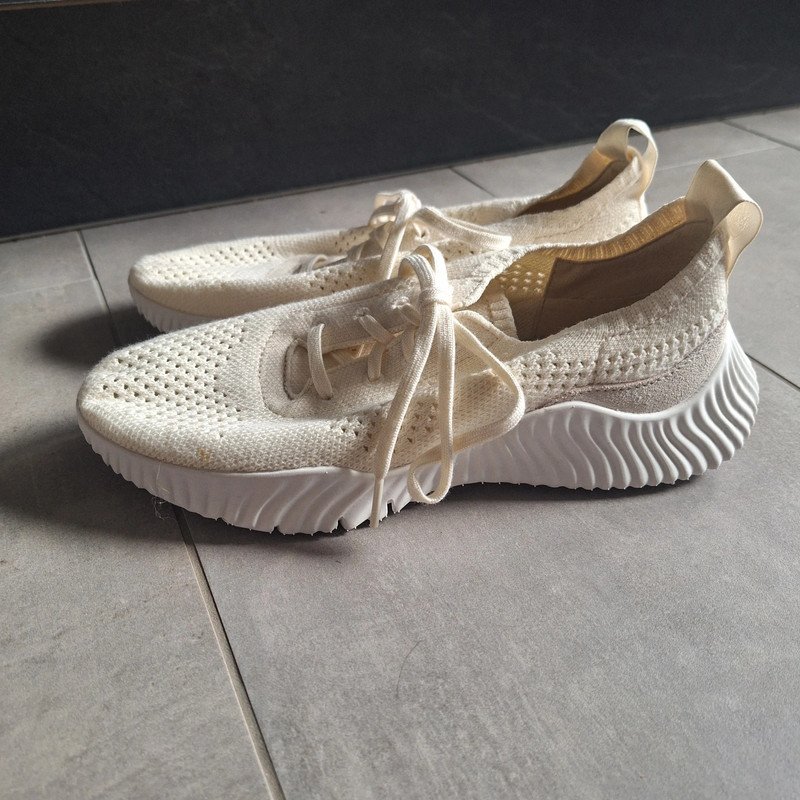 Beige Timberland Stoffschuhe