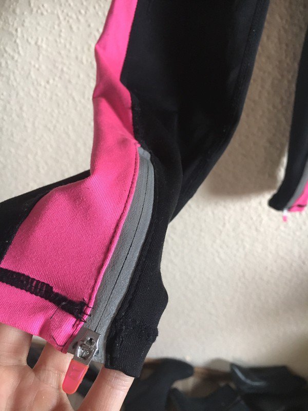 H&M Sporthose (schwarz/pink)