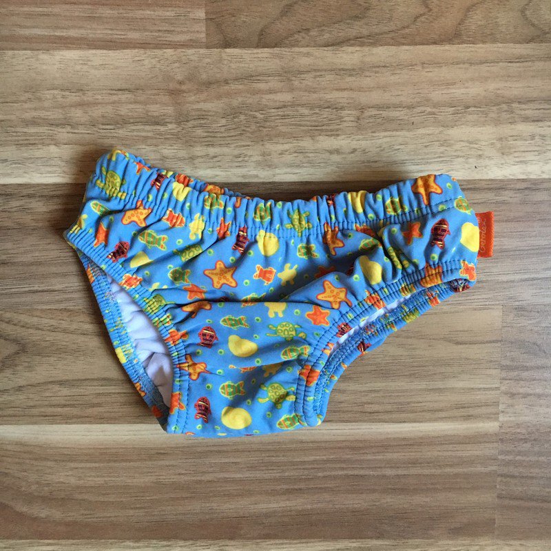 Blaue Badehose (74/80)