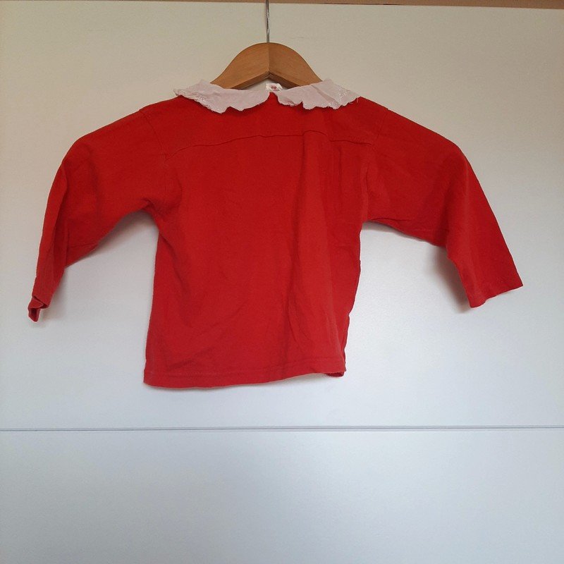 Roter Pulli mit Bären