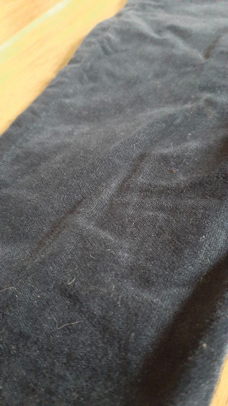 Blaue Hose