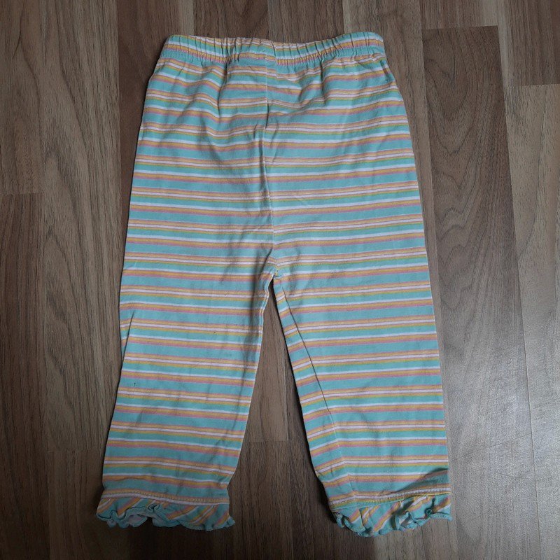 Bunte Hose gestreift