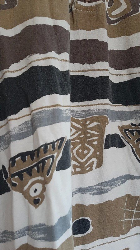 Vintage Herrenshirt mit Muster