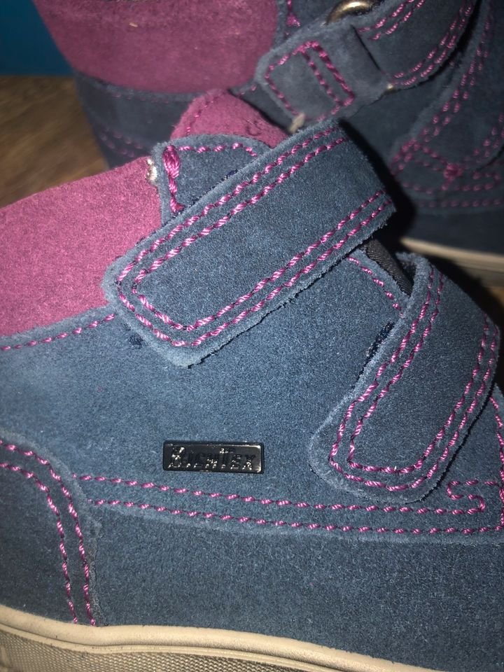 Neu Richter wasserdichte Wildleder Winterschuhe Gr.23