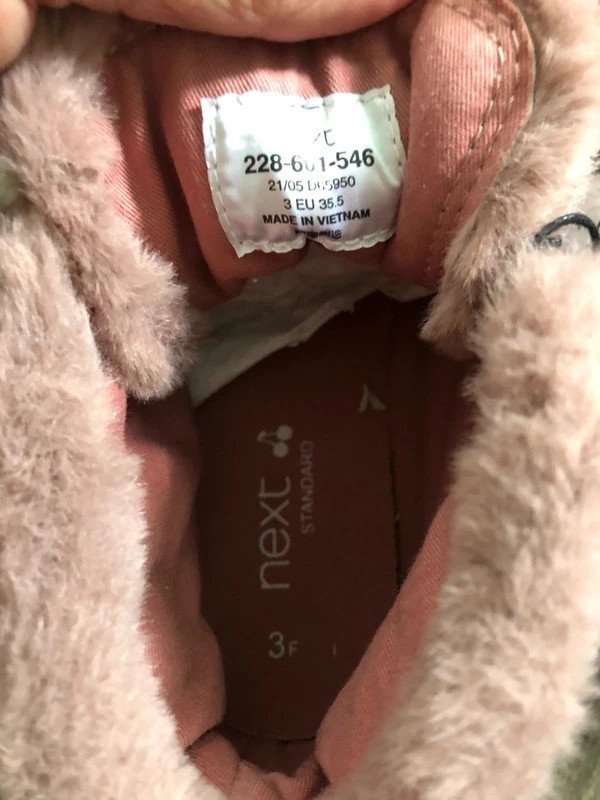 NEU Next leicht gefütterte Stiefeletten Gr.37 Klett