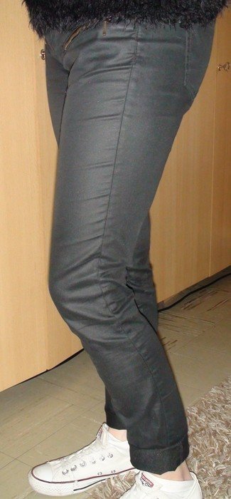 Rewiev neuwertige leicht gewachste Jeans Gr.38