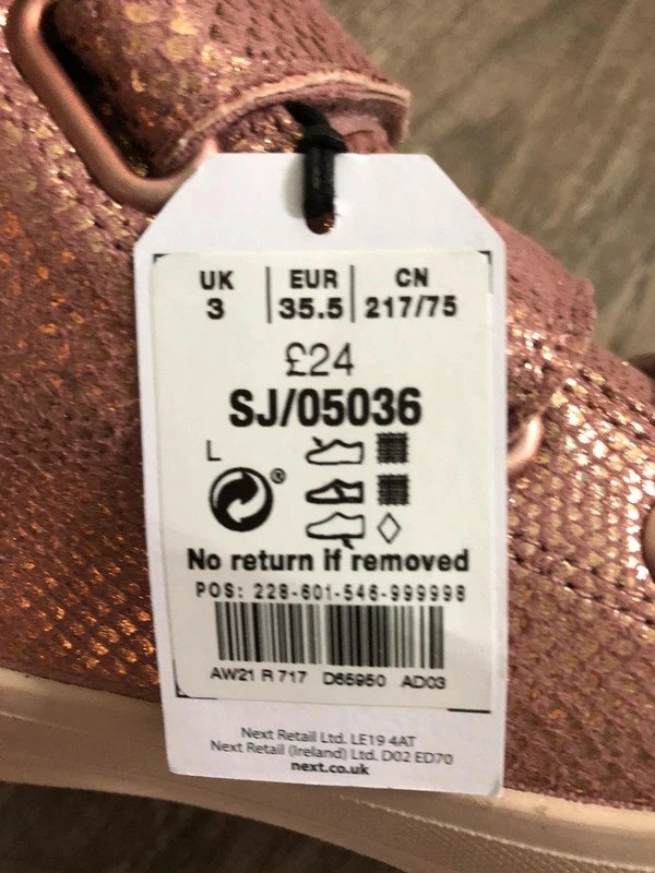 NEU Next leicht gefütterte Stiefeletten Gr.37 Klett