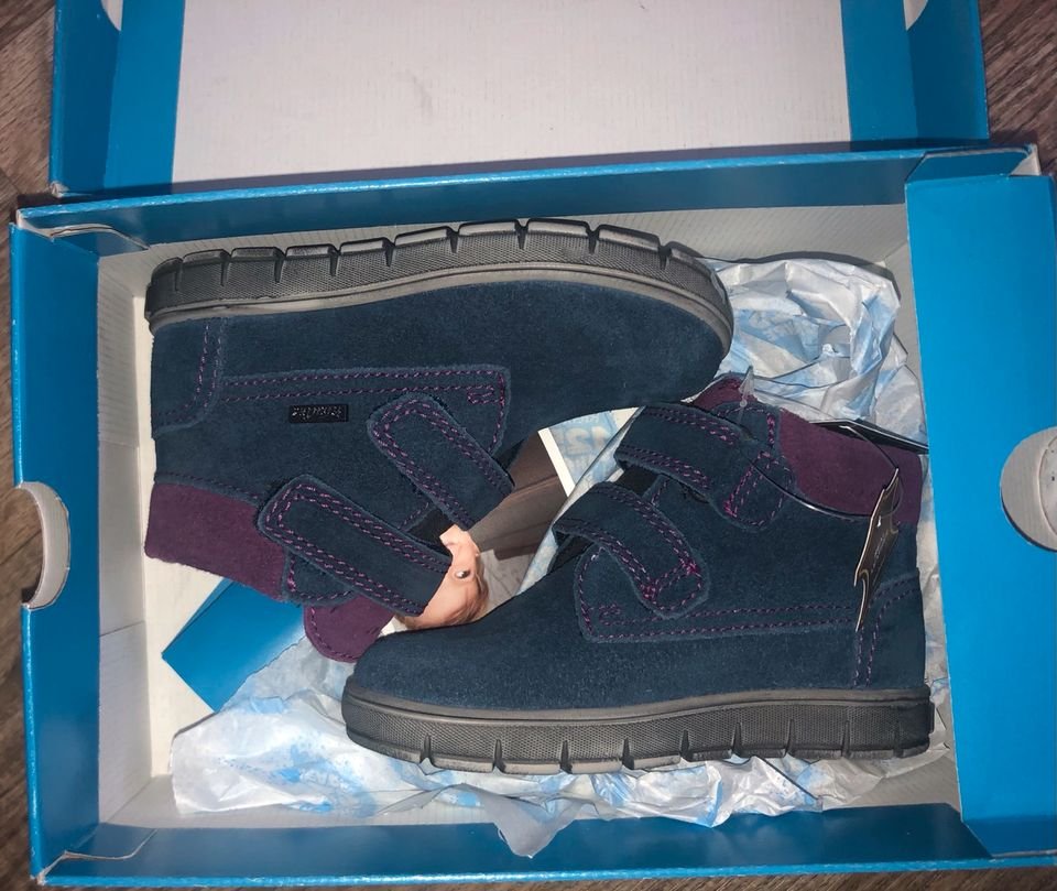 Neu Richter wasserdichte Wildleder Winterschuhe Gr.23