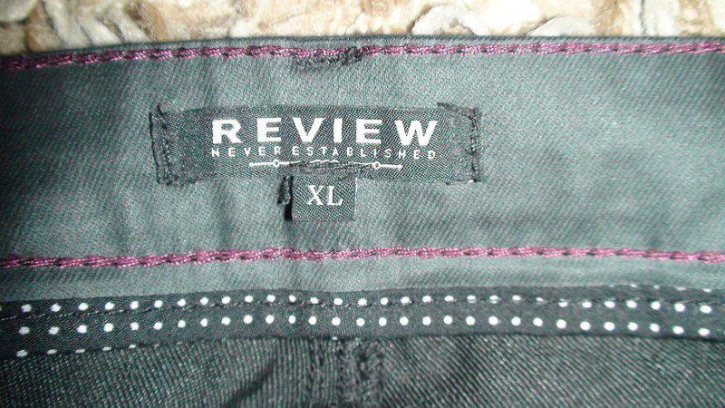 Rewiev neuwertige leicht gewachste Jeans Gr.38