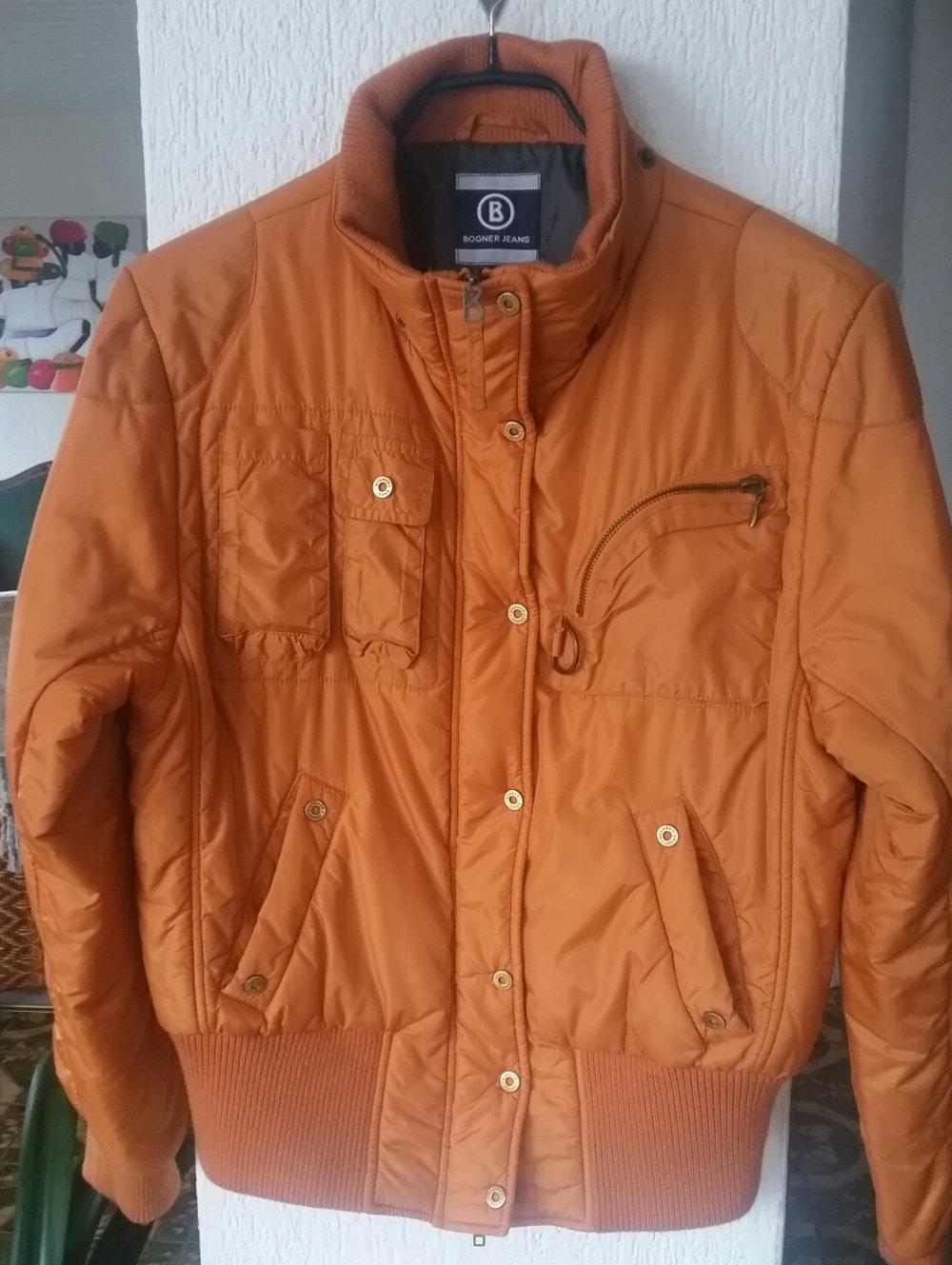 Bogner Blouson Bomberjacke Gr. 38 orange