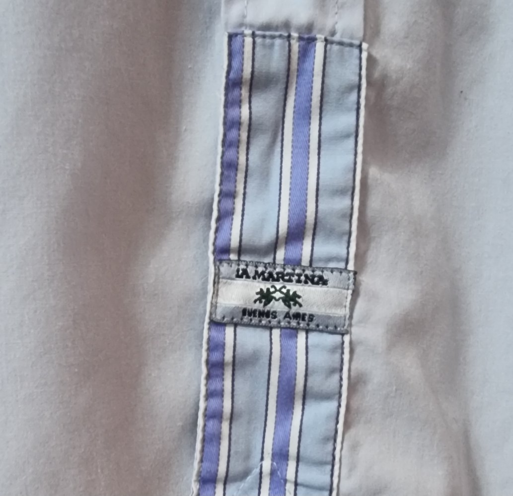 La Martina Hemd hellblau