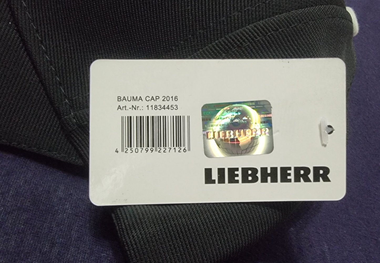 Cap Liebherr Mütze