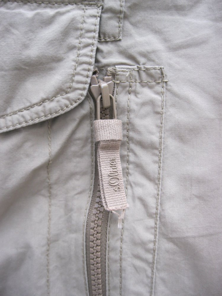 Cargo Shorts # S.Oliver # 100% Baumwolle # Beige # W29