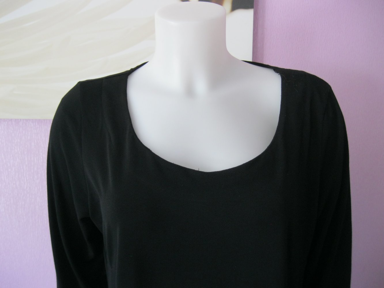 MAT Fashion Kleid langärmlig Schwarz S