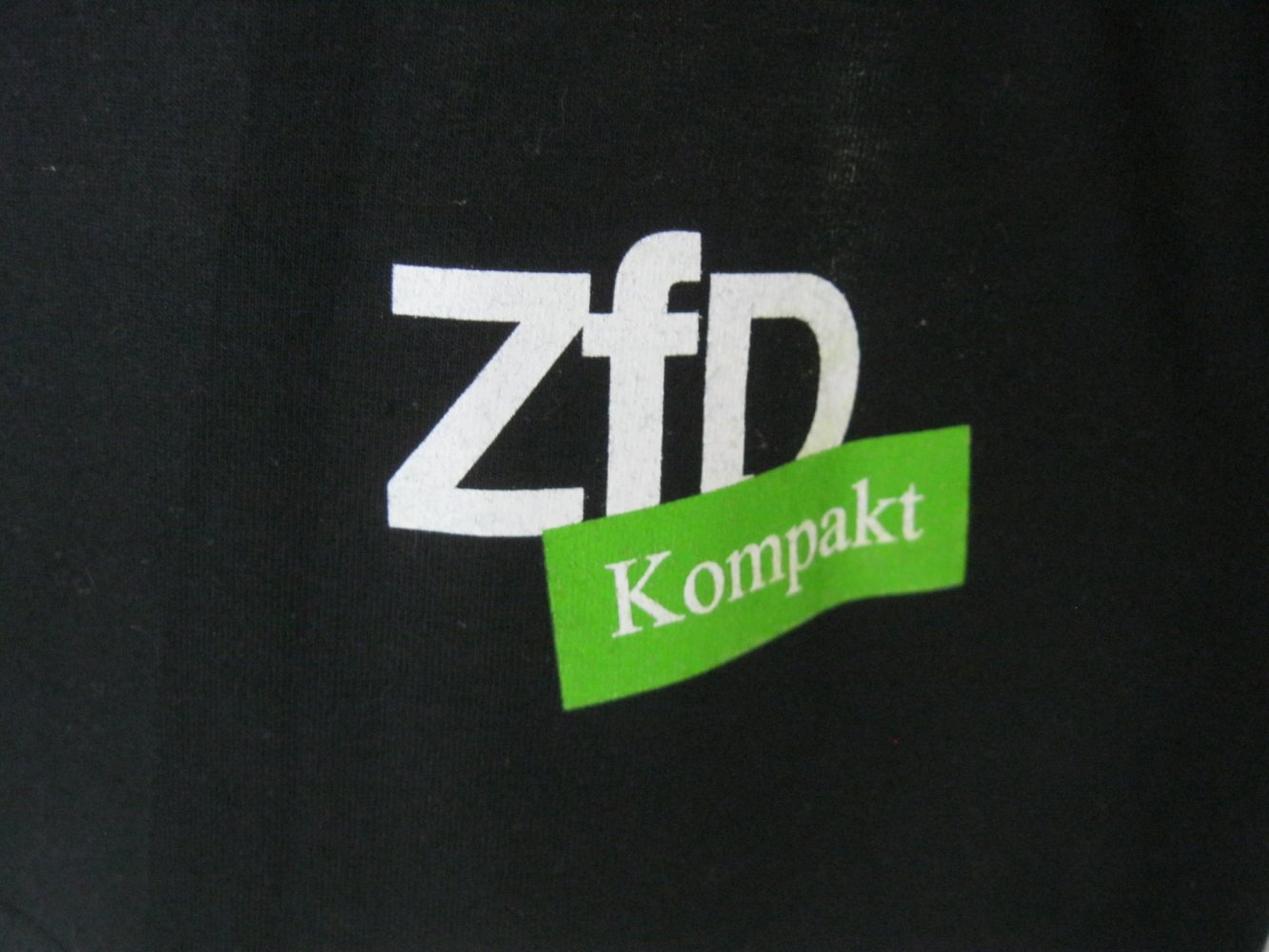 NEU Zecplus ZFD Shirt 100% Baumwolle Schwarz M