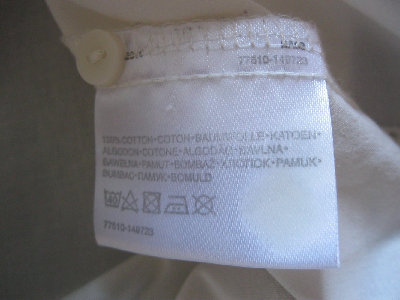 Bluse # Clockhouse Basics # weiß # M