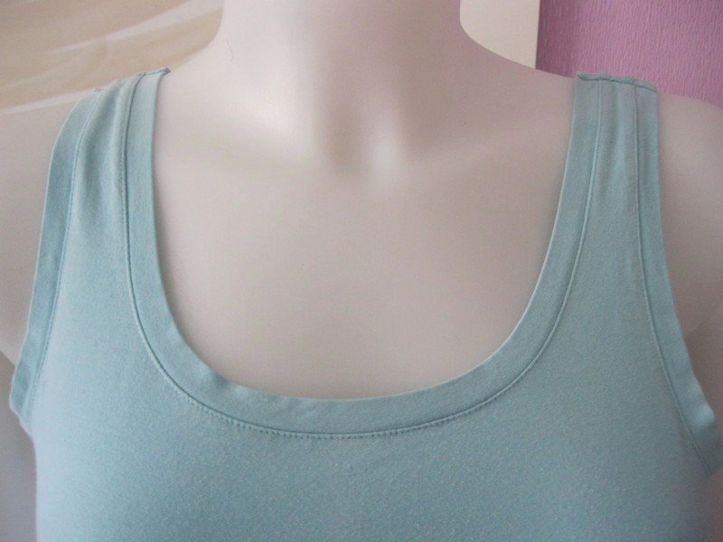 Tank-Top Türkis Jersey M