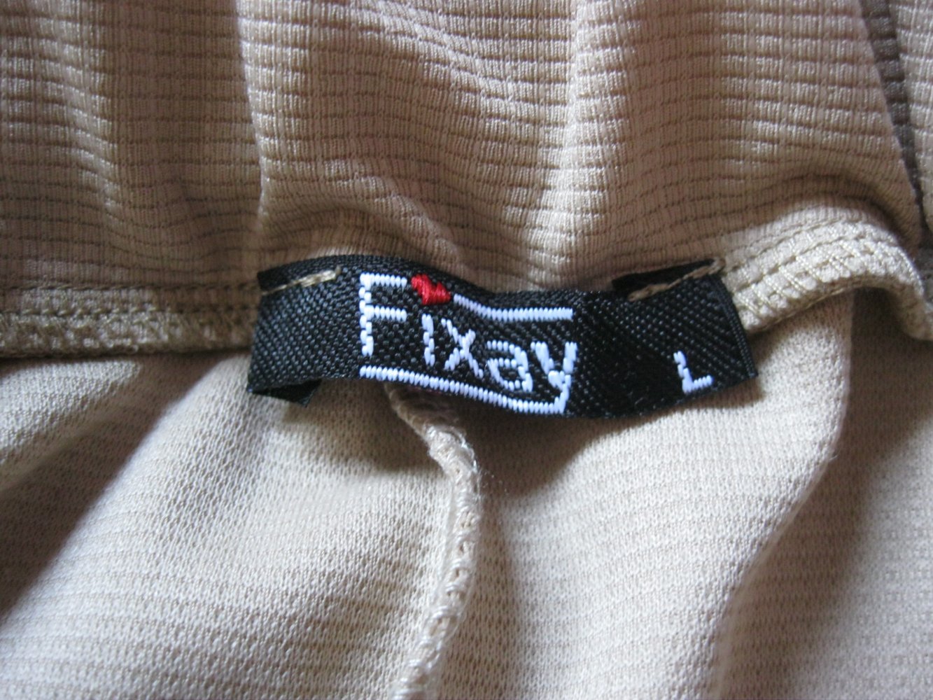 Fixay Culotte 3/4 Hose Schlupfhose Beige Baumwolle L
