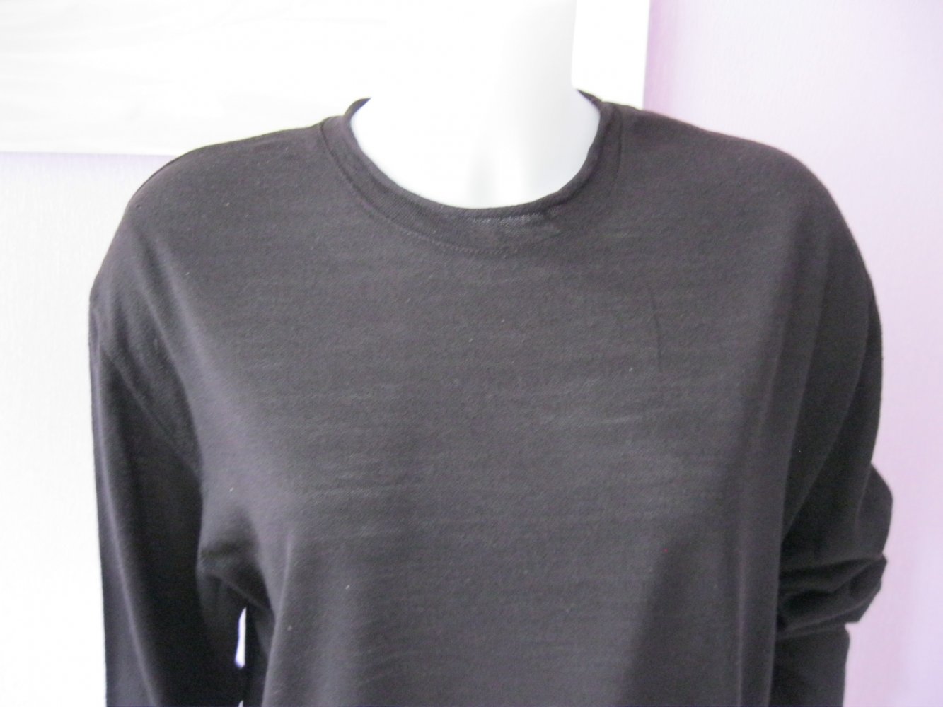 Feinstrick-Pulli # Zara # Dunkelbraun # Orange # XL