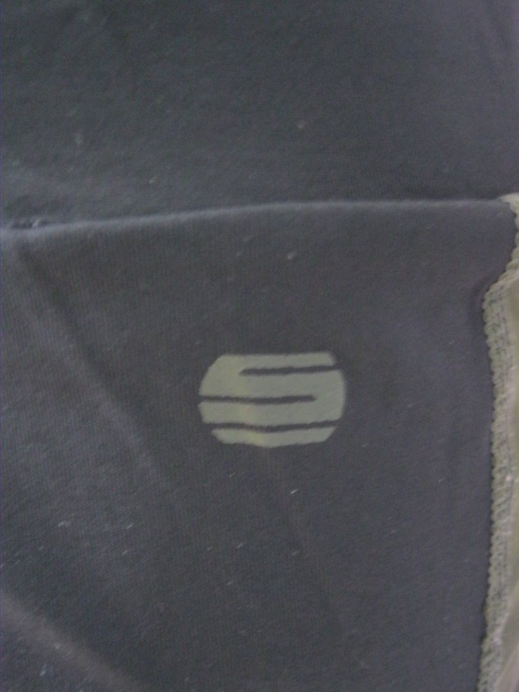 Capri Pant # Aerobic Hose # Manguun Sports #  Schwarz / Dunkelgrün  # 44